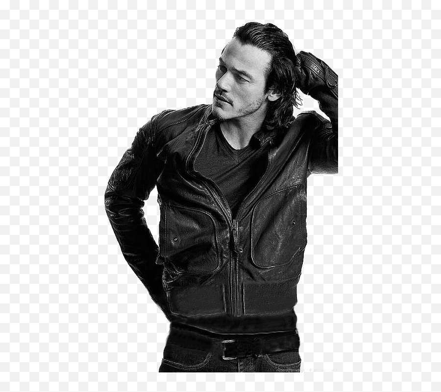 Download Free Luke Evans Transparent Image Icon Favicon - Luke Evans Imagine Png,White Icon Motorcycle Jacket