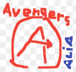 Pixilart - The Avengers Symbol Looks Identacal To Alia Clip Art Png,Avengers Symbol Png