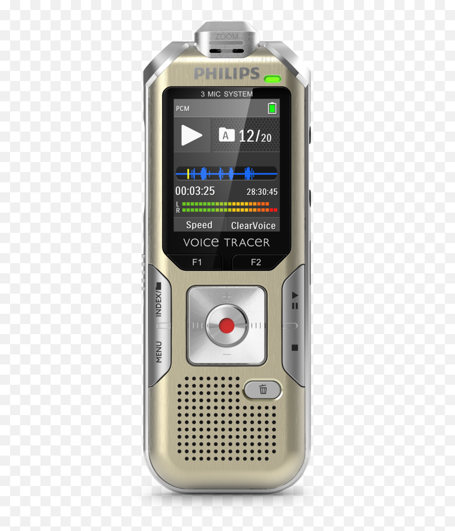 Voicetracer Audio Recorder Dvt6500 Philips - Philips Voice Tracer Dvt 8000 Png,Display Volume Icon Vista