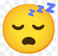 Sleeping Face Emoji - Transparent png