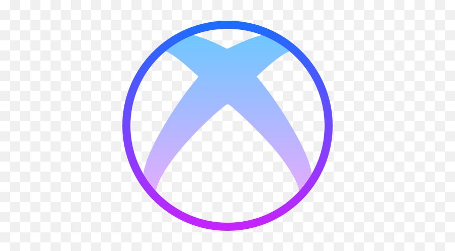 Xbox Icon In Gradient Line Style - Language Png,Xbox Icon Transparent