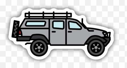 Overlander Sticker - Stickers Northwest Automotive Decal png