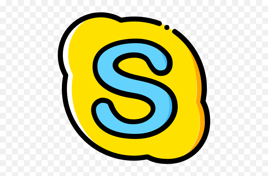 Skype - Free Social Media Icons Language Png,Skype Icon Download