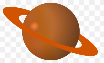 Saturn - Clipart Png Download Full Size Transparent Cartoon Planets