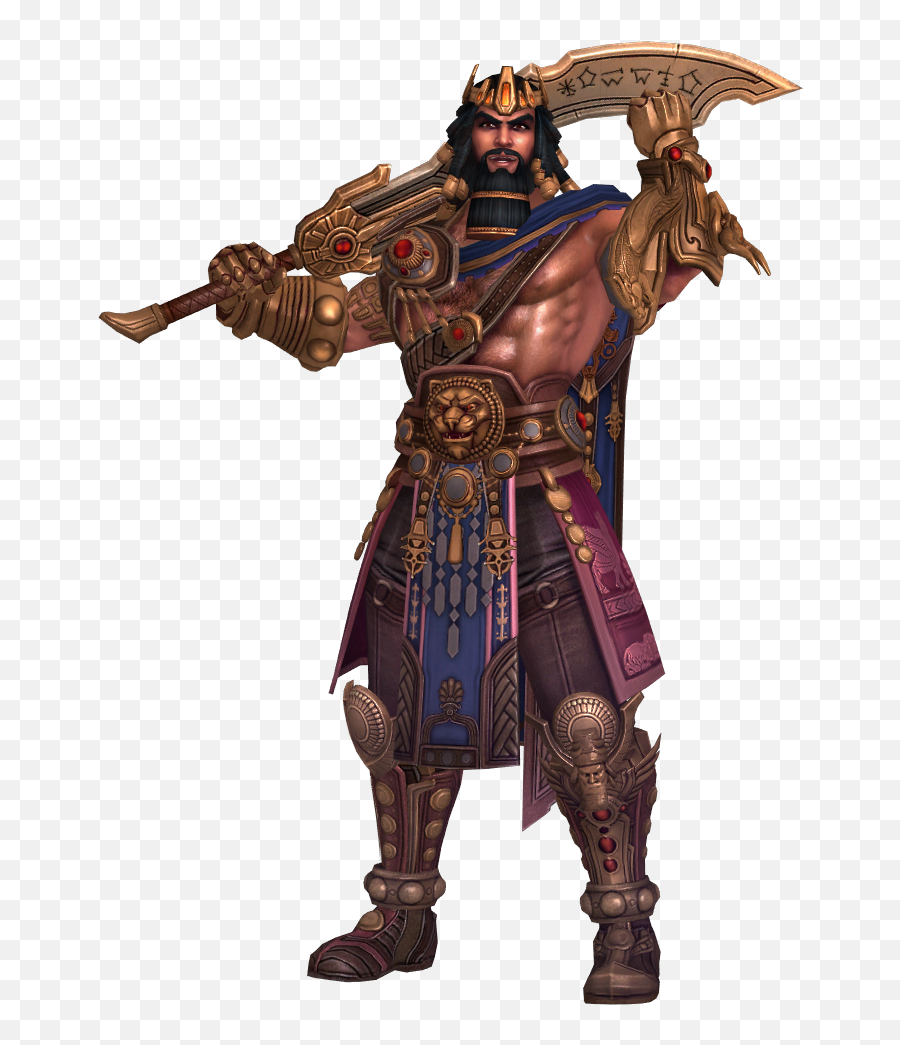 Smite Babylonian Pantheon Characters - Tv Tropes Gilgamesh Smite Model Png,Smite F7 Icon