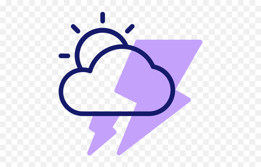 Cloudy - Free Weather Icons Lampada Ideia Png Verde,Cloudy Icon