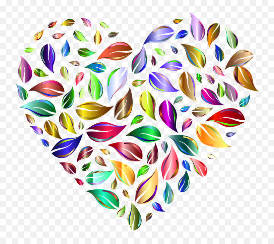 Heart Leaves Nature - Free Vector Graphic On Pixabay Folhagem Coração Png,Royalty Icon
