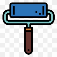 Roller Brush - Free construction and tools icons Paint png
