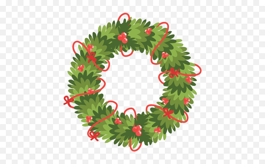 Christmas Wreath Red Bows Icon 13 - Transparent Png U0026 Svg Christmas Wreath Icon,Christmas Reef Png