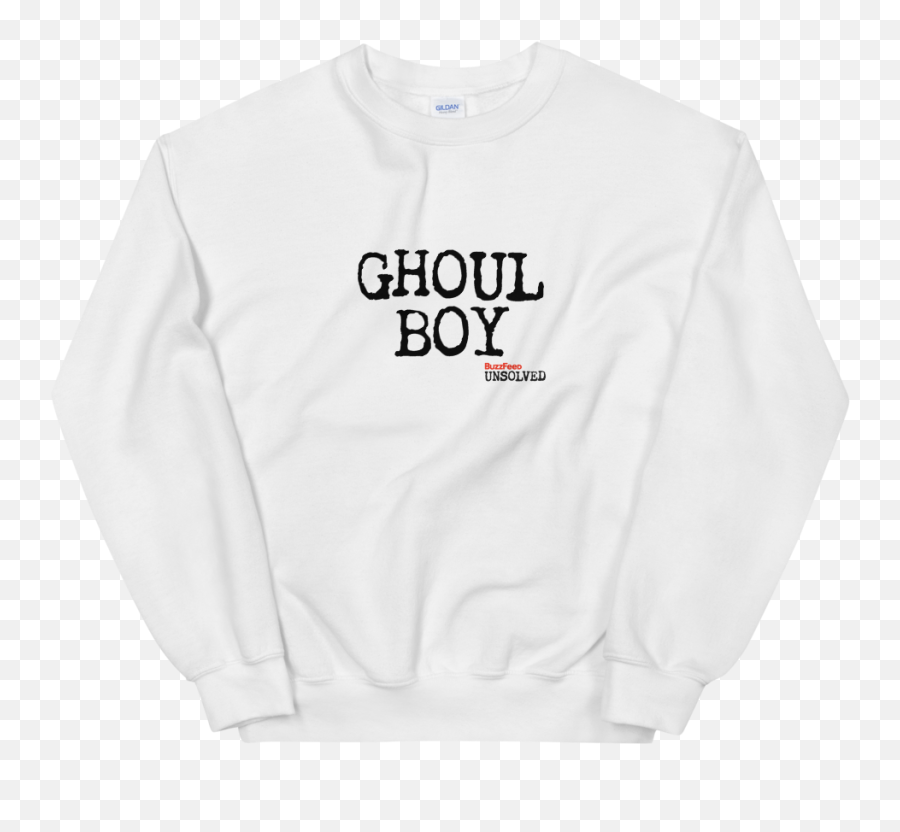 Buzzfeed Unsolved Ghoul Boy Sweatshirt Png