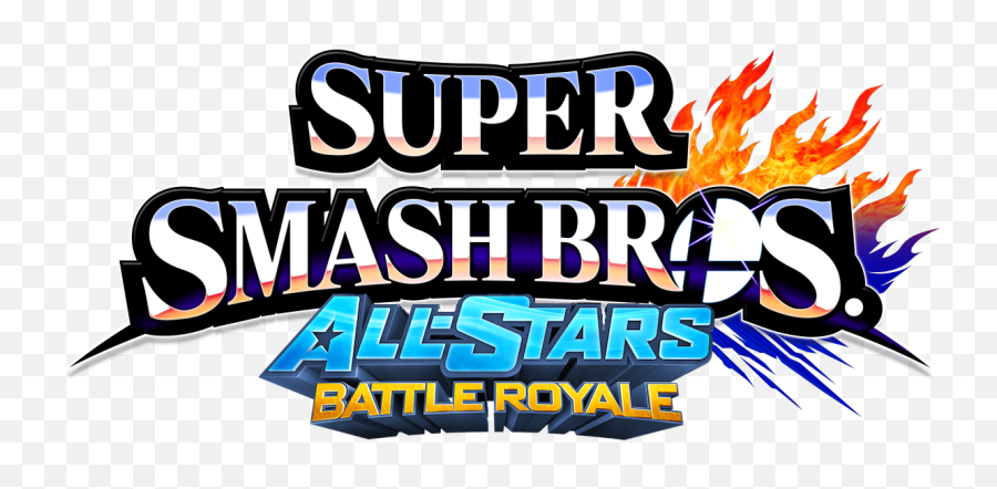 Download Super Smash Bros All Stars - Poster Png,Battle Royale Logo Png