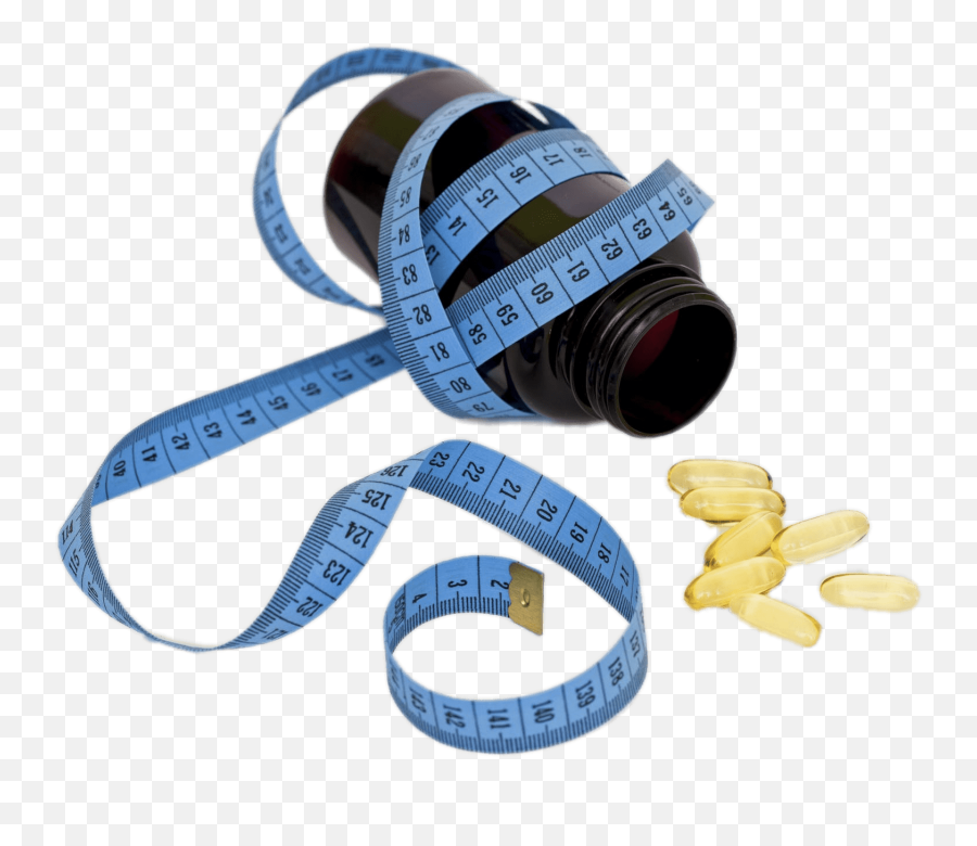 Download Diet Pills Bottle Measuring Tape Transparent Png - Weight Loss Pill Transparent,Pill Bottle Transparent Background