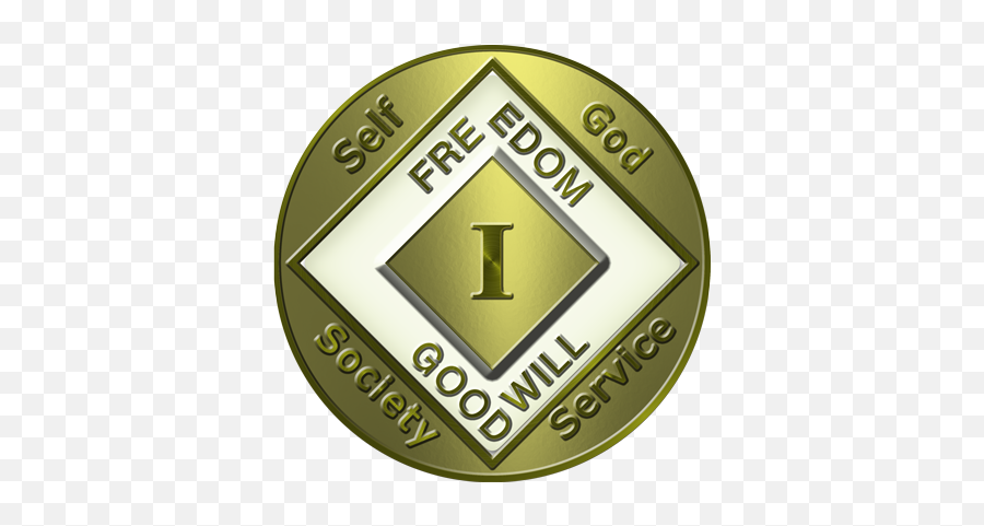 Tri - Plate Medallion Narcotics Anonymous Medallion Png,Medallion Png