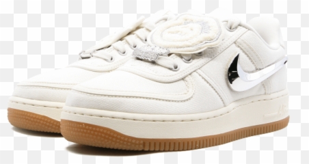 Nike Air Force 1 Low Sail Scott - Sneakers Png,Travis Scott Png