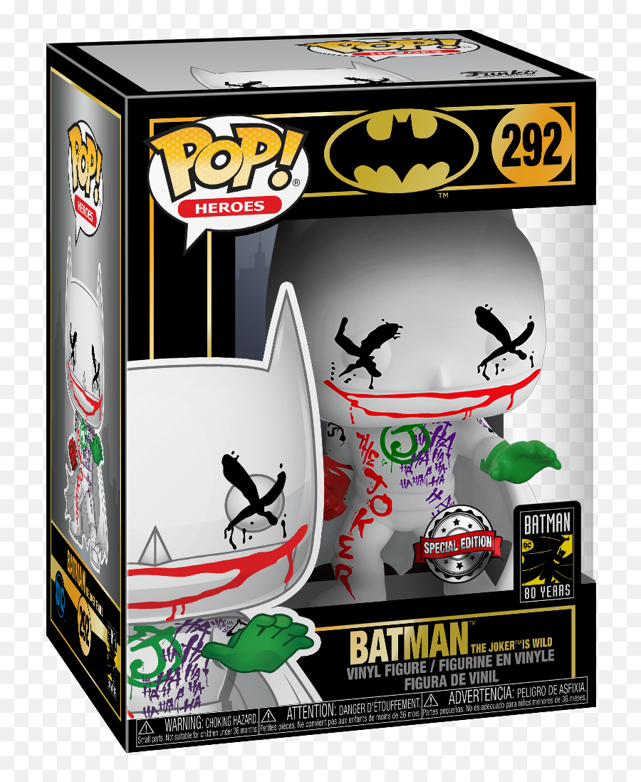 Batman The Joker Is Wild Catalog Funko - Everyone Is A Funko Pop De Batman Png,Batman Joker Logo
