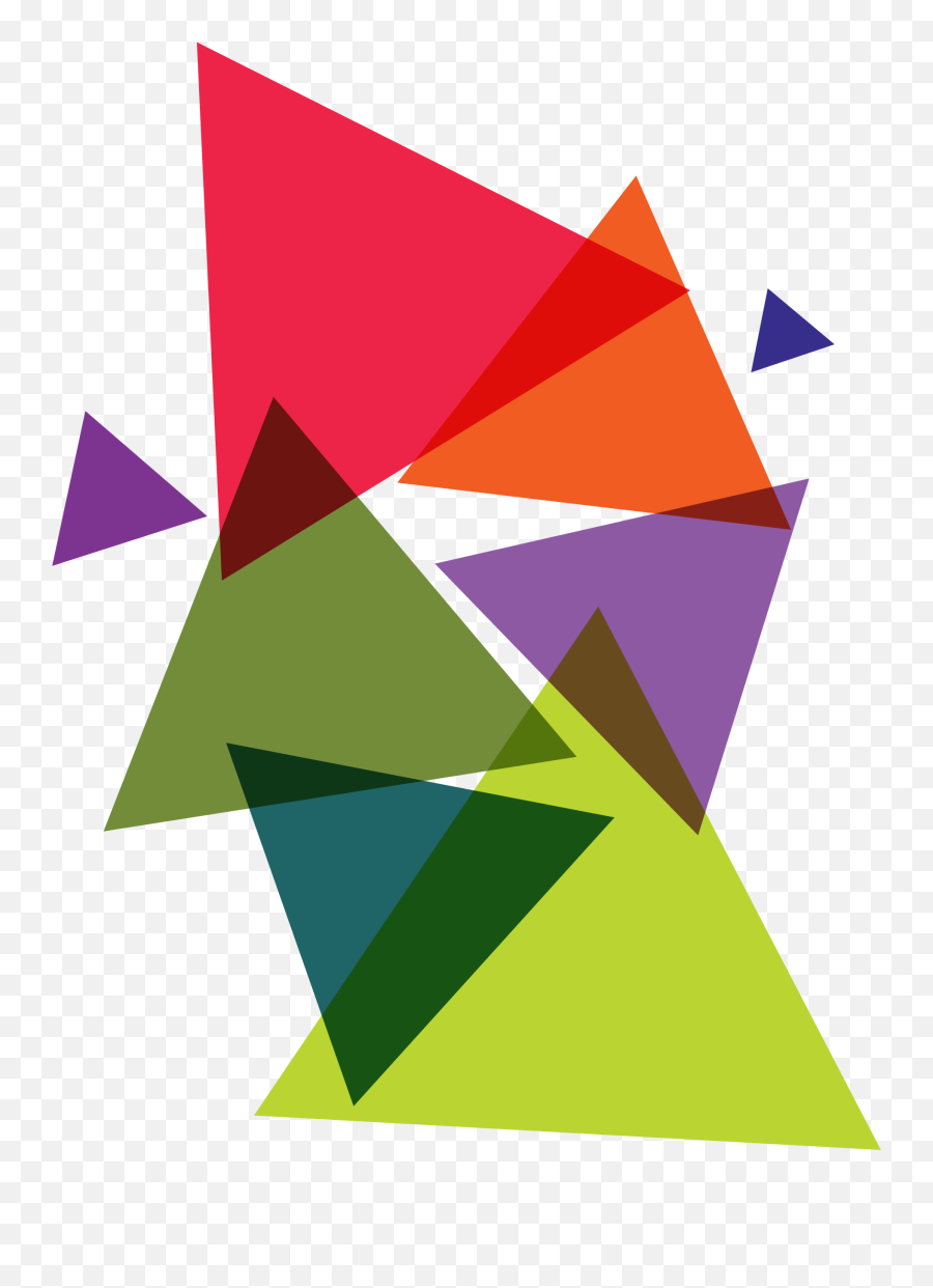 Download Logo Color Colorful Transprent - Colorful Triangle Vector Png,Triangle Vector Png