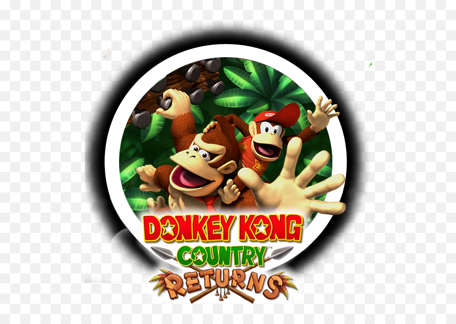 Donkey Kong Country Png - 567 X 564 12 0 0 Wii Donkey Kong Donkey Kong Country Returns Wii Cd,Diddy Kong Png