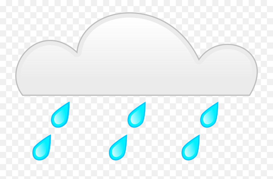Rain Clipart Rainfall - Rainy Clouds Png Vector Transparent Rain Clip Art,Rain Cloud Png