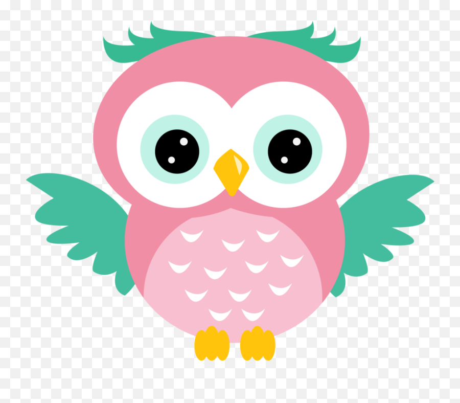 Coruja Rosa E Azul - Minus Owl Clip Art Owl Cartoon Owl Desenho De Coruja Colorida Png,Owl Png