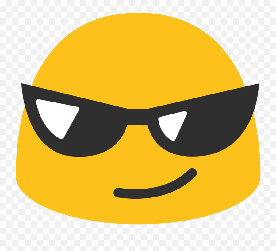 Glasses Emoji Transparent Png Clipart - Sunglasses Emoji Android,Sunglasses Emoji Png