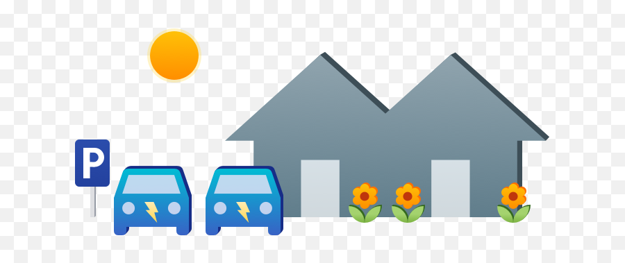 Ev Apartment U0026 Condo U2014 Qmerit Charging - Clip Art Png,Apartment Png