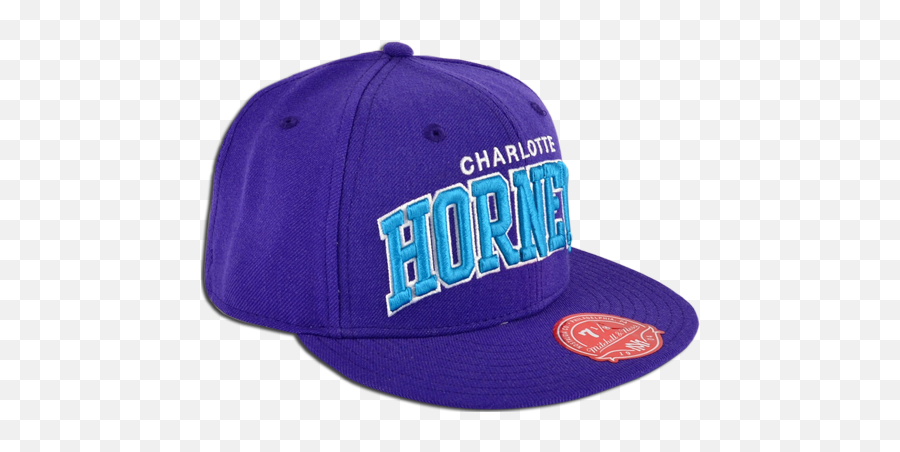Mitchell U0026 Ness Nba Charlotte Hornets Fitted Cap - Baseball Baseball Cap Png,Dunce Hat Png