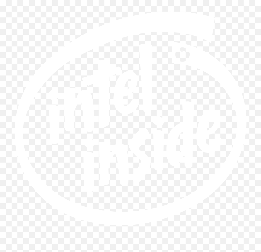 Intel Inside Logo Png Transparent Svg - Johns Hopkins University Logo White,Intel Png