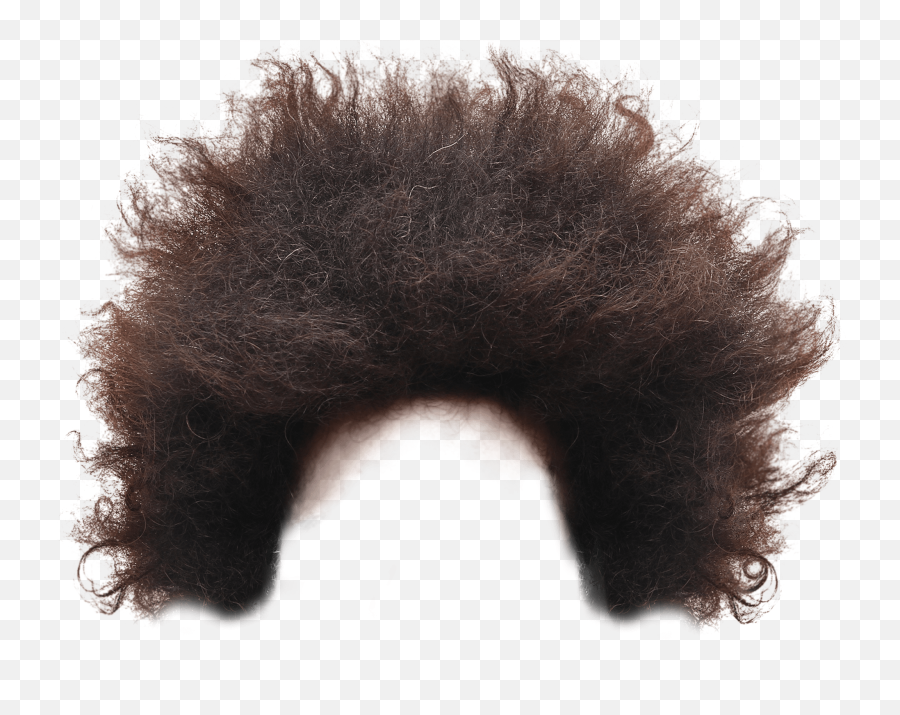Afro Hair Black Dressup Costume Sticker - Afro Hair Png,Afro Transparent
