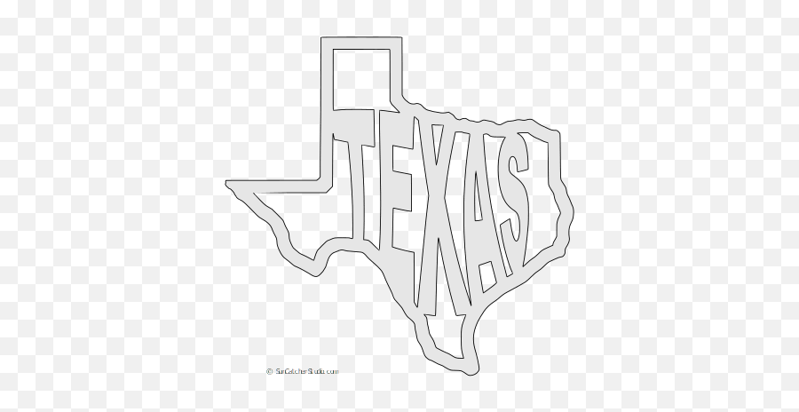 Texas - Stencil Texas Shape Template Png,Texas Outline Png