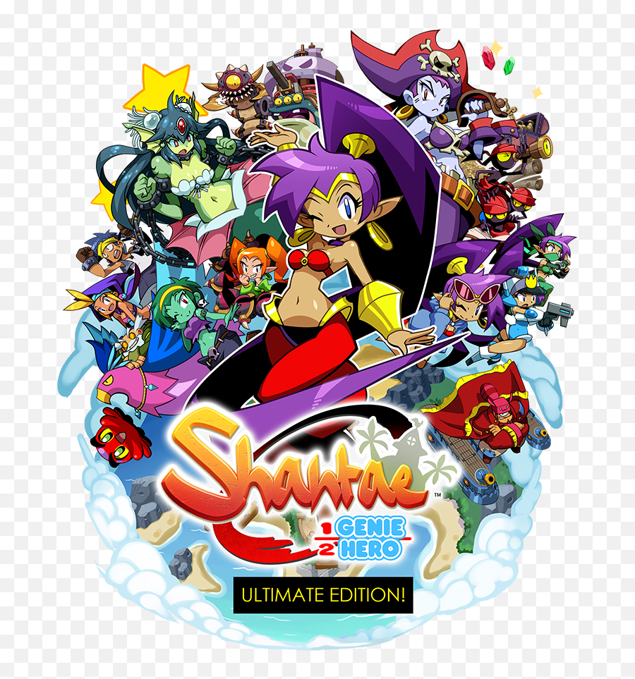 Half - Shantae Half Genie Hero Ultimate Day One Edition Png,Shantae Png