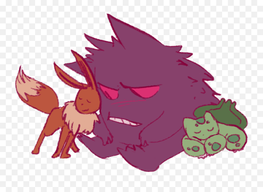 My Au Where After Gengar Breaks Gardevoiru0027s Curse - Cartoon Cartoon Png,Gengar Png