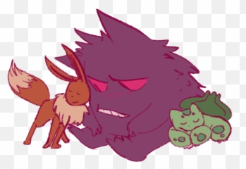 My Au Where After Gengar Breaks Gardevoiru0027s Curse - Cartoon Cartoon Png,Gengar Png