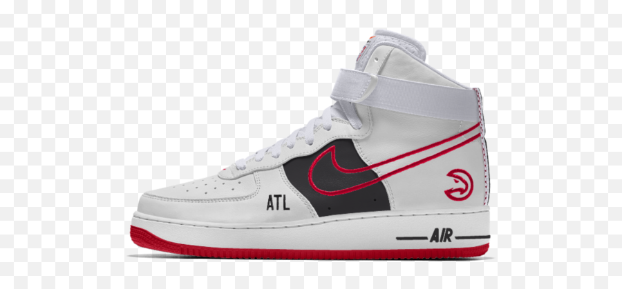 Nike Air Force 1 Low Premium Id Atlanta Hawks Menu0027s Shoe - Atlanta Hawks Air Force One Png,Atlanta Hawks Png