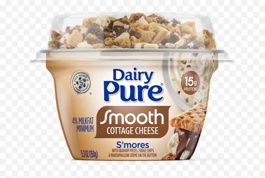 Su0027mores Dairypure - S Mores Cottage Cheese Png,Smores Png