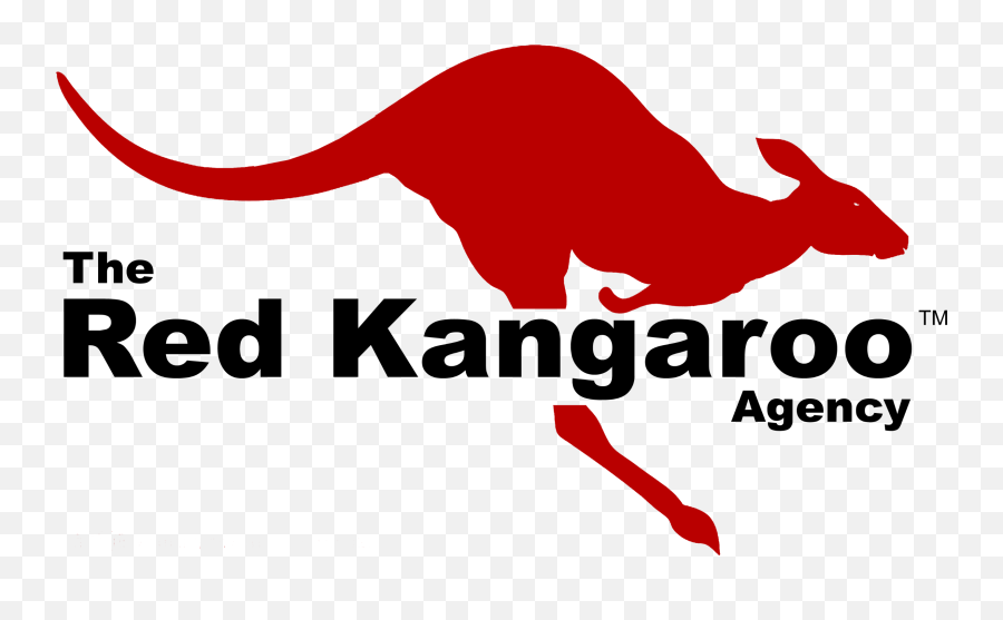 The Red Kangaroo Agency - Language Png,Kangaroo Logo