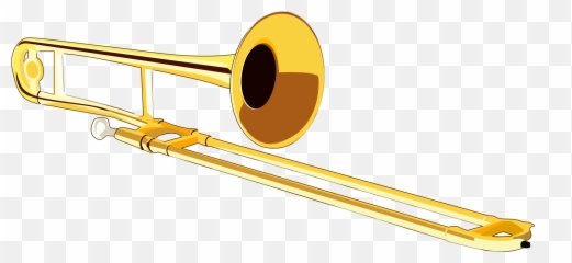 Free Trombone Transparent Background - Clipart png