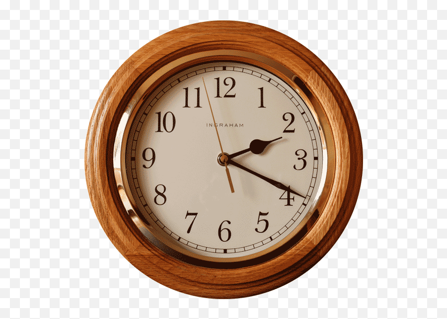 Wooden Frame Clock Png Images - Alarm Clock Gif Png,Wooden Frame Png