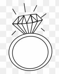 Ring Clipart Png - White