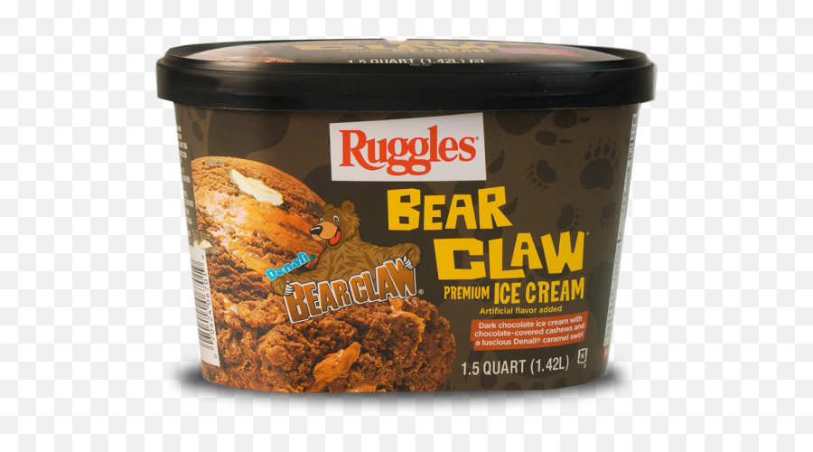 Bear Claw - Ruggles Chocolate Peanut Butter Ice Cream Png,Bear Claw Png
