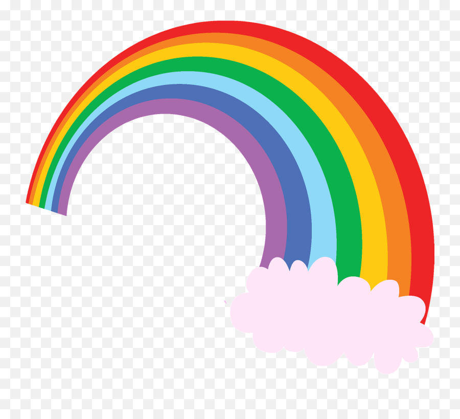 Rainbow Clipart - Clipart Rainbow Png,Rainbow Clipart Transparent