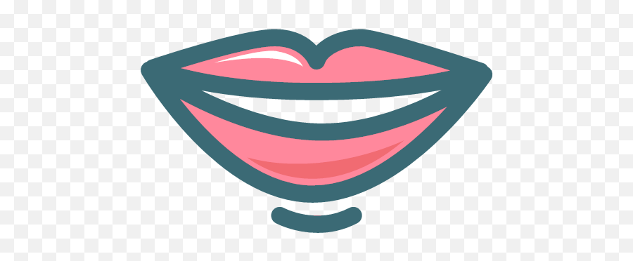 Dentist Dentistry Lip Mouth Smile Tooth Png