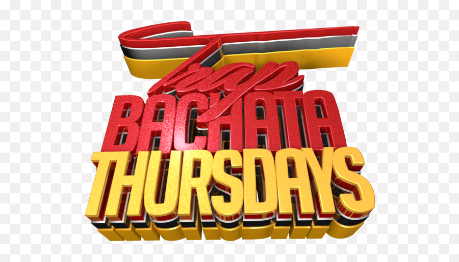 Bachata Trap Thursdays Png Official Psds - Horizontal,Trap Png