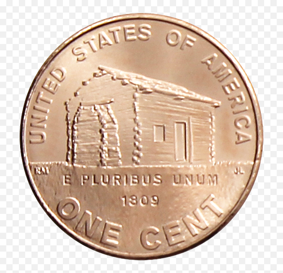 2009 P Lincoln Cent With New Reverse Of Lincolns Birth - Solid Png,Cent Png