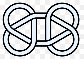 Filemath - Grannyknot6crossingssvg Wikimedia Commons Square Knot And Granny Knot Have Same Group Knot Theory Png,Granny Png
