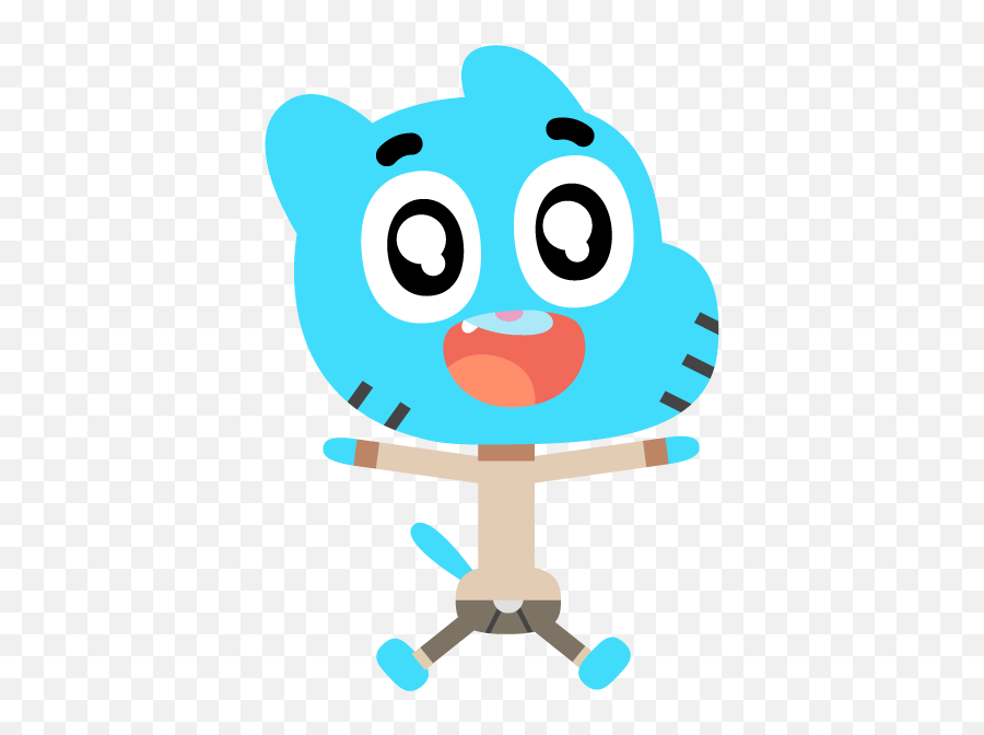 Gumball - Gumball Watterson The Amazing World Of Gumball Png,The Amazing World Of Gumball Logo