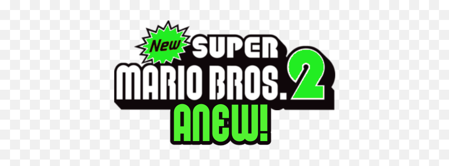 Demo - New Super Mario Bros 2 Font Png,Mario Bros Logo
