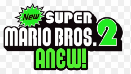 Demo - New Super Mario Bros 2 Font png