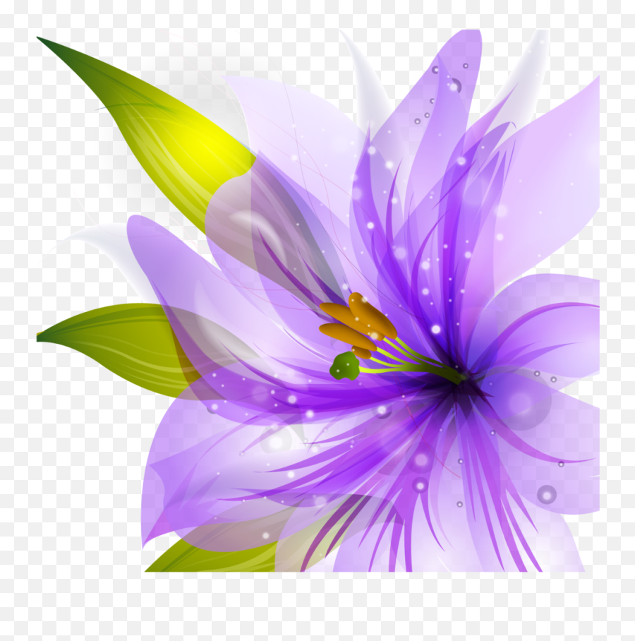Photo Flower Vector Hq Png By Cherryproductionsorg - D9lfeox Png Purple Vector Flowers,Purple Flower Png