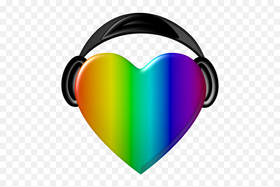 Png Of Heart With Headphone - Highresolution Png Fone De Ouvido Com Coração Png,Snapchat Heart Filter Png