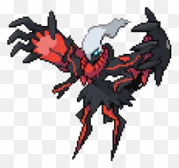 Yveltal Fusion Sprite Design By - Pixel Art Pokemon Yveltal Png,Darkrai Png